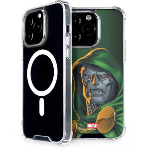 Marvel Dr. Doom Portrait iPhone 15 Pro MagSafe Case